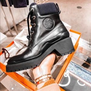 Hermes Still Boot 38.5 Fall 2018 18 Combat